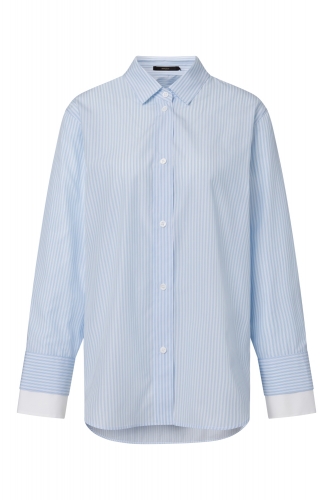 Windsor Blouse open blue  