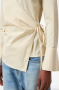 Closed Wrapped blouse Dune beige 