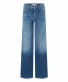 Cambio Tess wide leg Mid blue splinted 