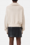 Closed Cropped troyer stone beige 