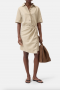 Closed Short wrap dress Soft beige 