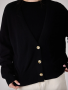 NOT SHY Cardigan Col V ML Noir 