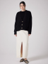 NOT SHY Cardigan Col V ML Noir 