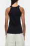 Closed Racer top black 