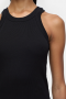 Closed Racer top black 