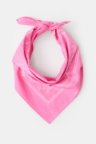 Closed Bandana flamingo pink 