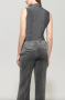 Luisa Cerano Turtleneck-Top Multi/ Urban grey 