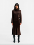 Ahlvar Gallery Ayumi silk blouse Dark brown 