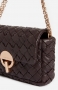 Vanessa Bruno Moon Moyen Handbag Chocolate 