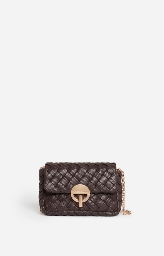 Vanessa Bruno Moon Moyen Handbag Chocolate 