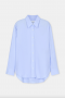 Closed Shirt with pocket lazio blue 