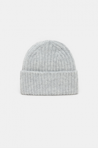 Closed Knitted hat Silt grey 
