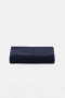 Closed Knitted scarf dark night 
