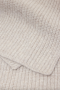 Closed Knitted scarf Silt grey 