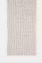 Closed Knitted scarf Silt grey 