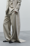 Closed Knitted scarf Silt grey 