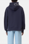 Closed Logo hoodie dark night 