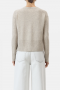 Closed V neck cardigan beige melange 