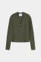Closed V neck cardigan Forest green 