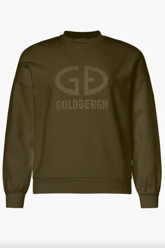 Goldbergh Alessandra crew neck Dark Olive 