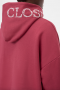 Closed Logo Hoodie Cherry red 