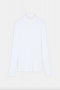 Closed High neck long sleeve White 