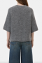 Closed Crew short sleeve dark grey melange  