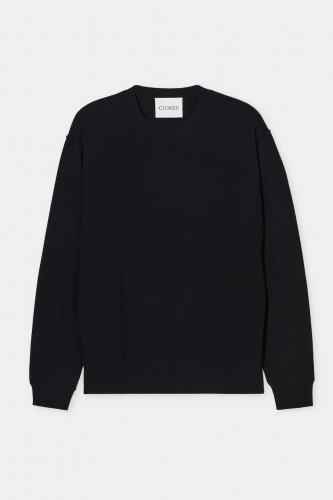 Closed Crweneck black 
