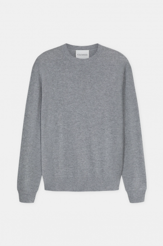Closed Crewneck light grey melange 