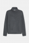 Closed Turtleneck jumper dark grey melange  
