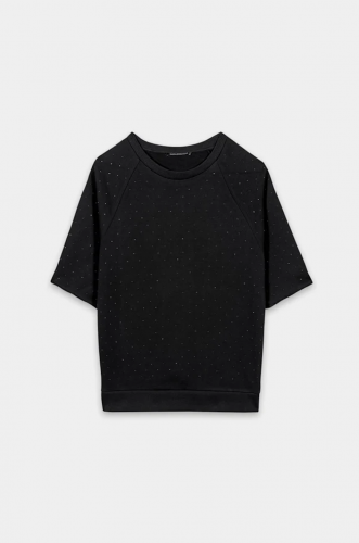 Luisa Cerano Sweatshirt Pure black 