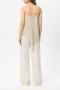 Luisa Cerano Wideleg-pants Cream 