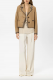 Luisa Cerano Wideleg-pants Cream 