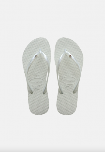 Havaianas Slim crystal White 