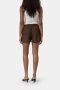 Closed Elasticated shorts Maple brown 