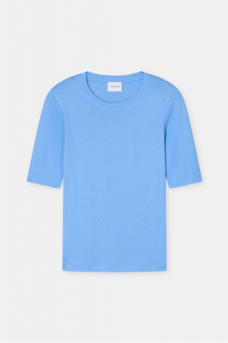 Closed Crewneck shortsleeve Sky blue 