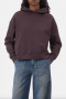 Closed Closed hoodie Mahagony brown 