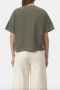 Closed Cropped t-shirt Cypress green 