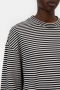 Closed Striped longsleeve black 