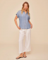 Bella Dahl Short sleeve botton down  denim 