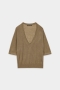 Luisa Cerano V-Pullover  Salbei 