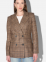 Janice Martin Blazer Bruin 
