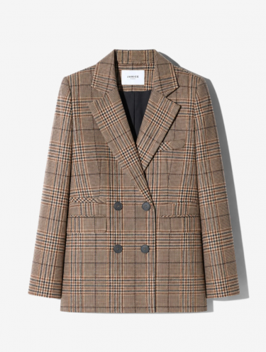 Janice Martin Blazer Bruin 