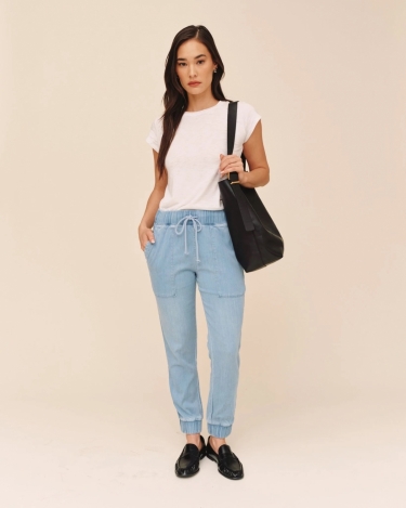 Bella Dahl Pocket jogger Indigo lake wash 