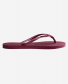 Havaianas Slim logo metallic Amaranth 