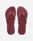 Havaianas Slim logo metallic Amaranth 