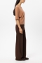 Luisa Cerano Wideleg-pants Marone 