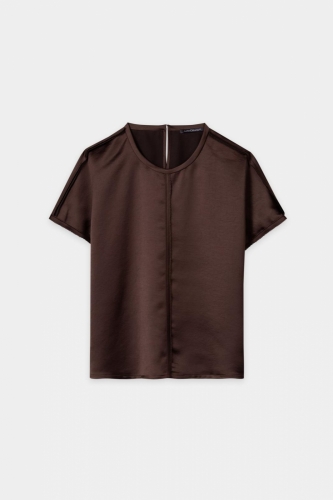 Luisa Cerano T-shirt Marone 