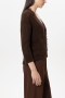 Luisa Cerano Cardigan Alpaca-mix Marone 