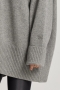 Deblon Florence boyfriend cardigan Grége Melange  